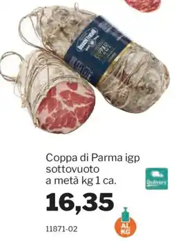 GrosMarket Coppa di Parma igp offerta