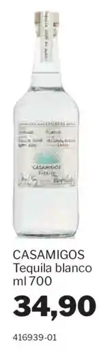 GrosMarket Casamigos Tequila blanco offerta