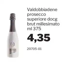 GrosMarket Valdobbiadene prosecco superiore docg brut millesimato offerta