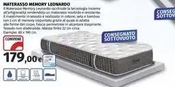 Ipercoop Materasso Memory Leonardo offerta