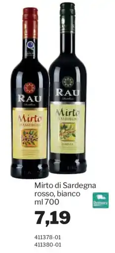 GrosMarket Rau Mirto di Sardegna offerta