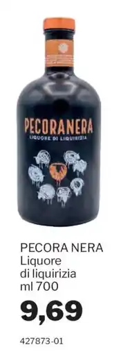 GrosMarket Pecora Nera Liquore di liquirizia offerta