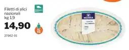 GrosMarket Filetti di alici nazionali Medusa offerta