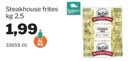 GrosMarket Steakhouse frites McCain offerta