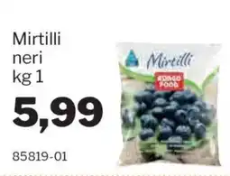 GrosMarket Mirtilli neri offerta