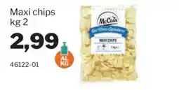 GrosMarket Maxi chips McCain offerta
