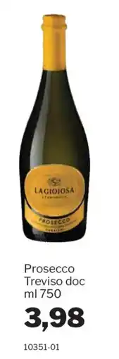 GrosMarket Prosecco Treviso doc offerta