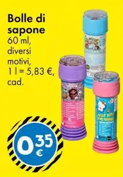 Tedi Bolle di sapone offerta