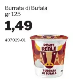 GrosMarket Ponte Reale Burrata di Bufala offerta