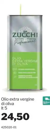 GrosMarket Olio extra vergine di oliva Zucchi Professional offerta