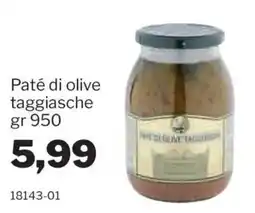 GrosMarket Paté di olive taggiasche offerta