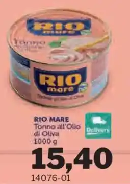 GrosMarket Rio mare Tonno all’Olio di Oliva offerta