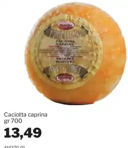 GrosMarket Caciotta caprina offerta