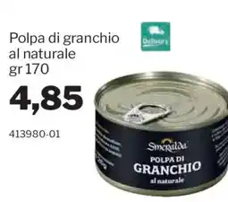 GrosMarket Polpa di granchio al naturale Smeralda offerta