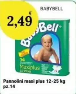 Re Mercato Lucrezia BabyBell Pannolini maxi plus offerta