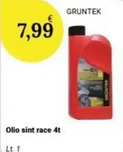 Re Mercato Lucrezia Olio sint race 4t Gruntek offerta