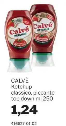 GrosMarket Calvé Ketchup classico, piccante offerta