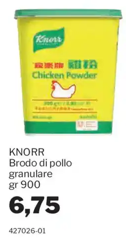 GrosMarket Knorr Brodo di pollo granulare offerta
