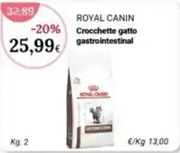 Re Mercato Lucrezia Royal Canin Crocchette gatto gastrointestinale offerta