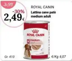 Re Mercato Lucrezia Royal Canin lattina cane patè medium adult offerta