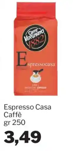 GrosMarket Caffè Vergnano Espresso Casa offerta