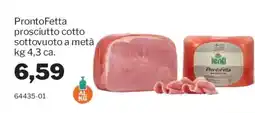 GrosMarket ProntoFetta prosciutto cotto offerta
