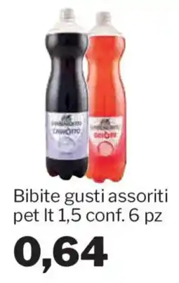 GrosMarket Bibite gusti assortiti offerta