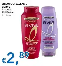 Migross Superstore Shampoo/balsamo Elvive offerta