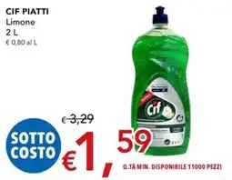 Migross Superstore Cif piatti limone offerta