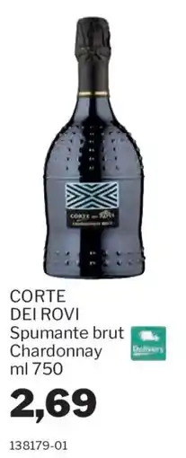 GrosMarket Corte dei Rovi Spumante brut Chardonnay offerta