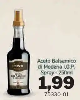 GrosMarket Aceto Balsamico di Modena I.G.P. Spray offerta