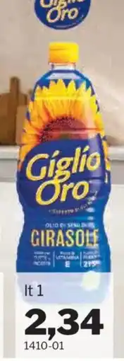 GrosMarket Giglio Oro olio di semi di girasole offerta