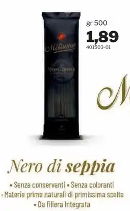 GrosMarket Molixana Nero di seppia offerta