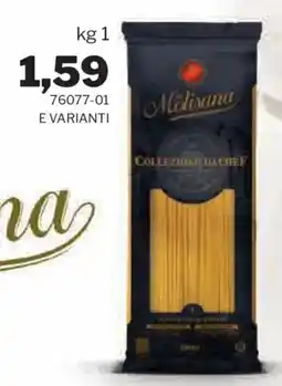 GrosMarket Spaghetti Molisana Collezione da Chef offerta
