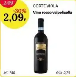 Re Mercato Lucrezia Corte Viola Vino rosso valpolicella offerta