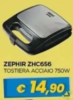 Gr Rubino Zephir tostiera acciaio offerta