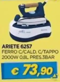 Gr Rubino Ariete ferro c/cald. c/tappo offerta