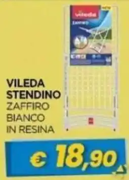 Gr Rubino Vileda stendino zaffiro bianco in resina offerta