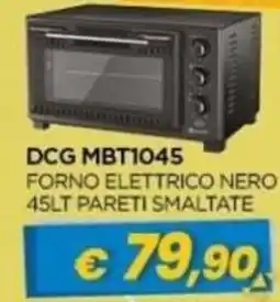 Gr Rubino DCG forno elettrico nero offerta