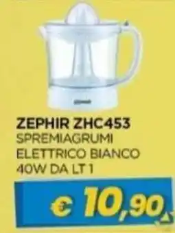 Gr Rubino Zephir spremiagrumi elettrico bianco offerta