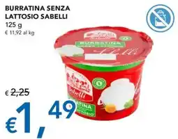 Migross Superstore Burratina senza lattosio Sabelli offerta