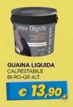 Gr Rubino Guaina liquida calpestabile linea drystic offerta