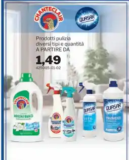 GrosMarket Prodotti pulizia diversi tipi e quantità offerta