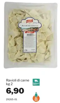 GrosMarket Ravioli di carne offerta