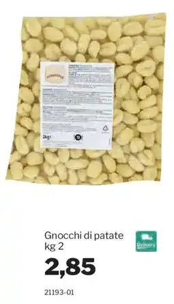 GrosMarket Gnocchi di patate offerta