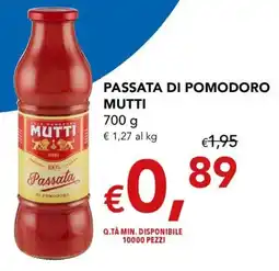 Migross Superstore Passata di pomodoro Mutti offerta
