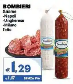 Boningros Cash and Carry Salame Bombieri offerta