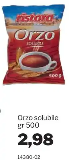 GrosMarket Ristora Orzo solubile offerta