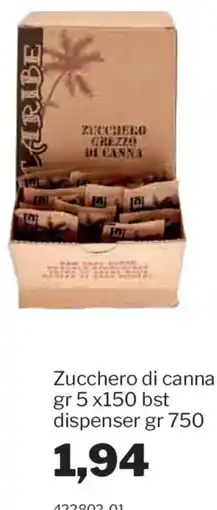 GrosMarket Zucchero di canna offerta
