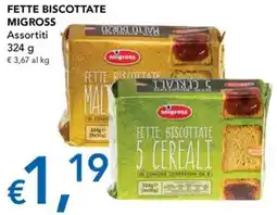 Migross Superstore Fette biscottate Migross offerta